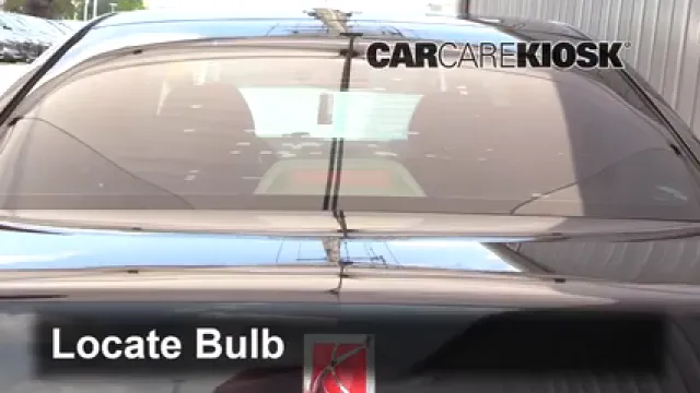 2009 Saturn Aura XR 3.6L V6 Lights Center Brake Light (replace bulb)